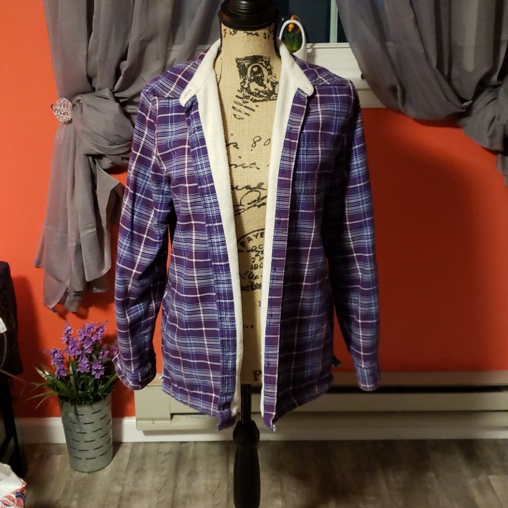Purple flannel